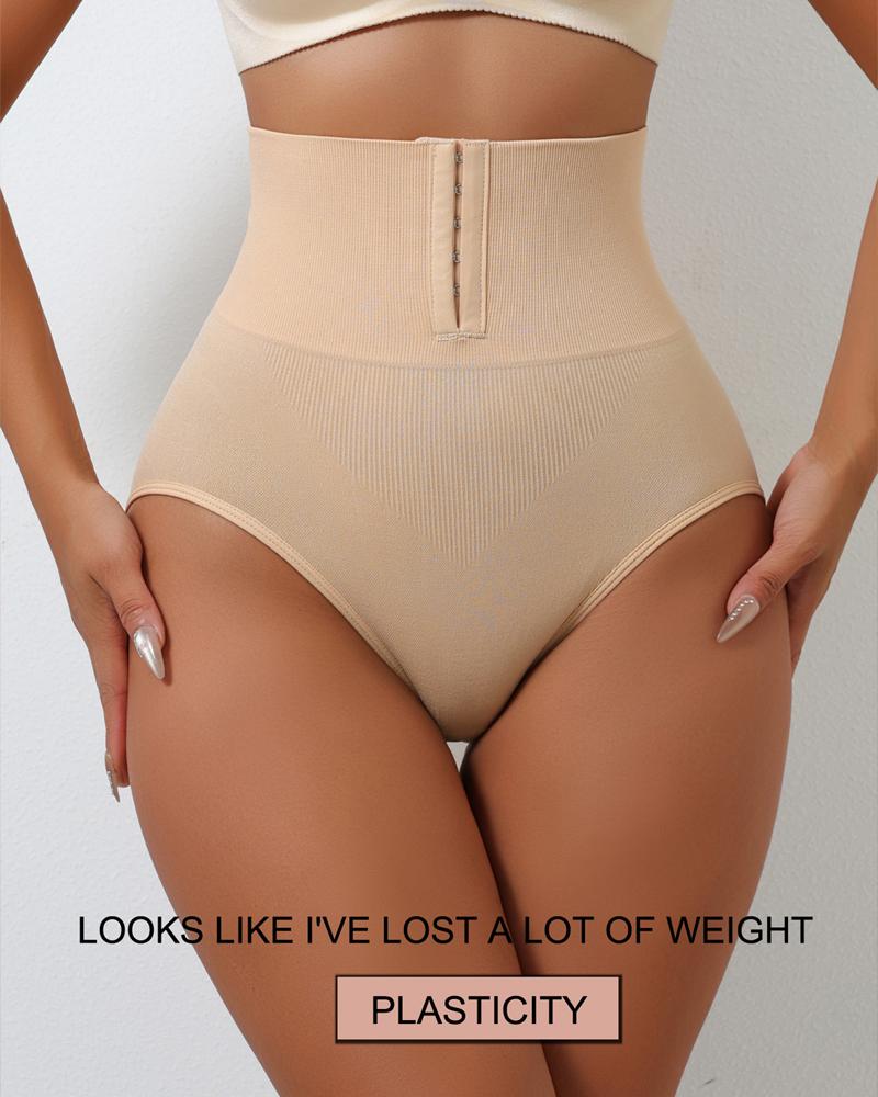 

Culotte gainante taille haute ChicMe ShapeSculpt pour le contrôle du ventre et le lifting des fesses, Nude