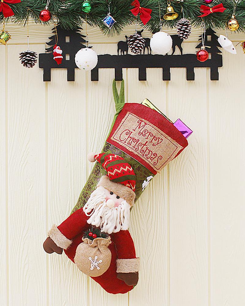 

1PCS Christmas Socks Ornaments, Style1