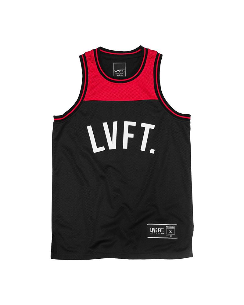 

Letter Print Skinny Sleeveless Tanks, Red