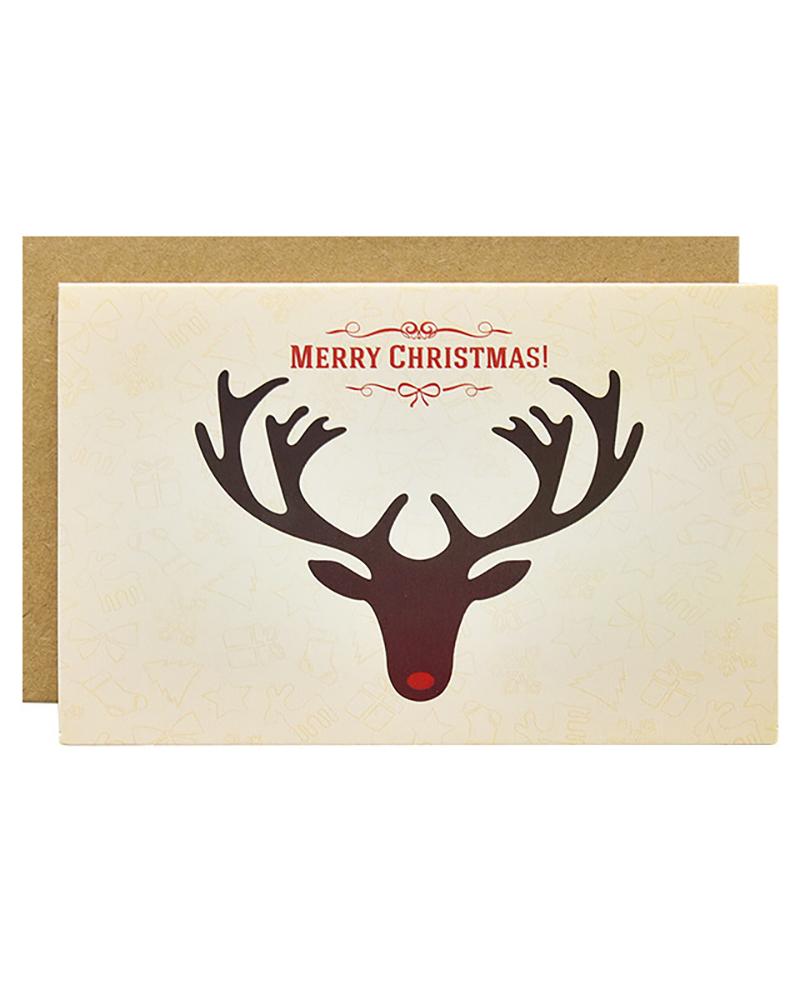

Christmas Greeting Card With Envelope, Style5