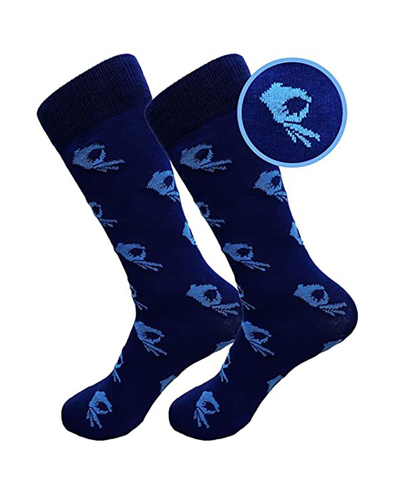 

Men Slogan Print Socks, Style3