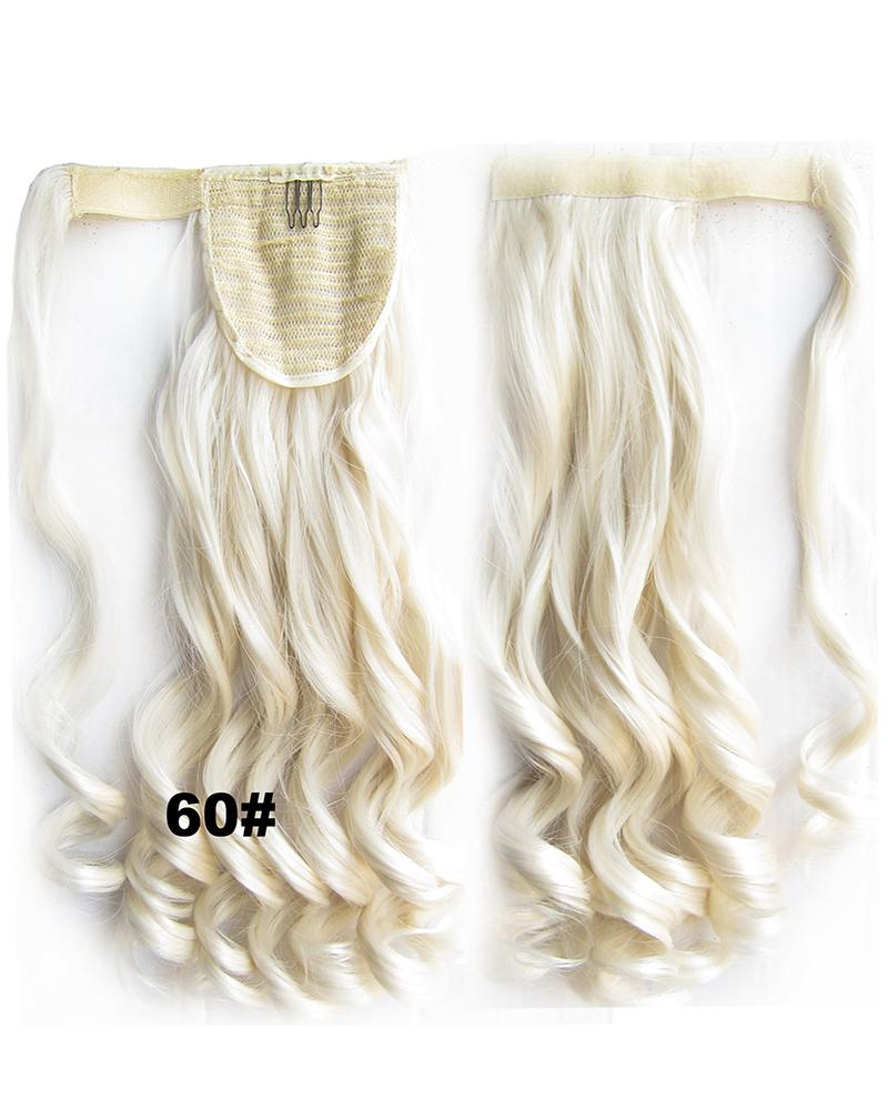 

Curly Long Ponytail Clip Hair Extensions Ponytail Hair Piece, Style7