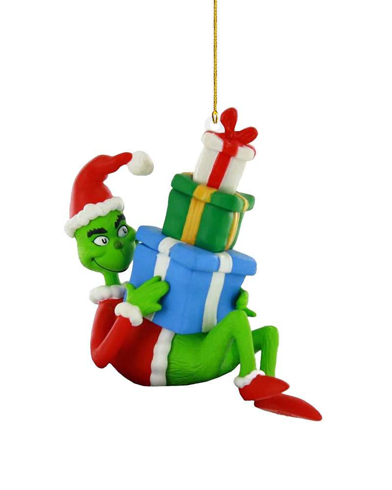 

1pc Christmas Graphic Tree Ornament Hanging Home Decoration, Style6