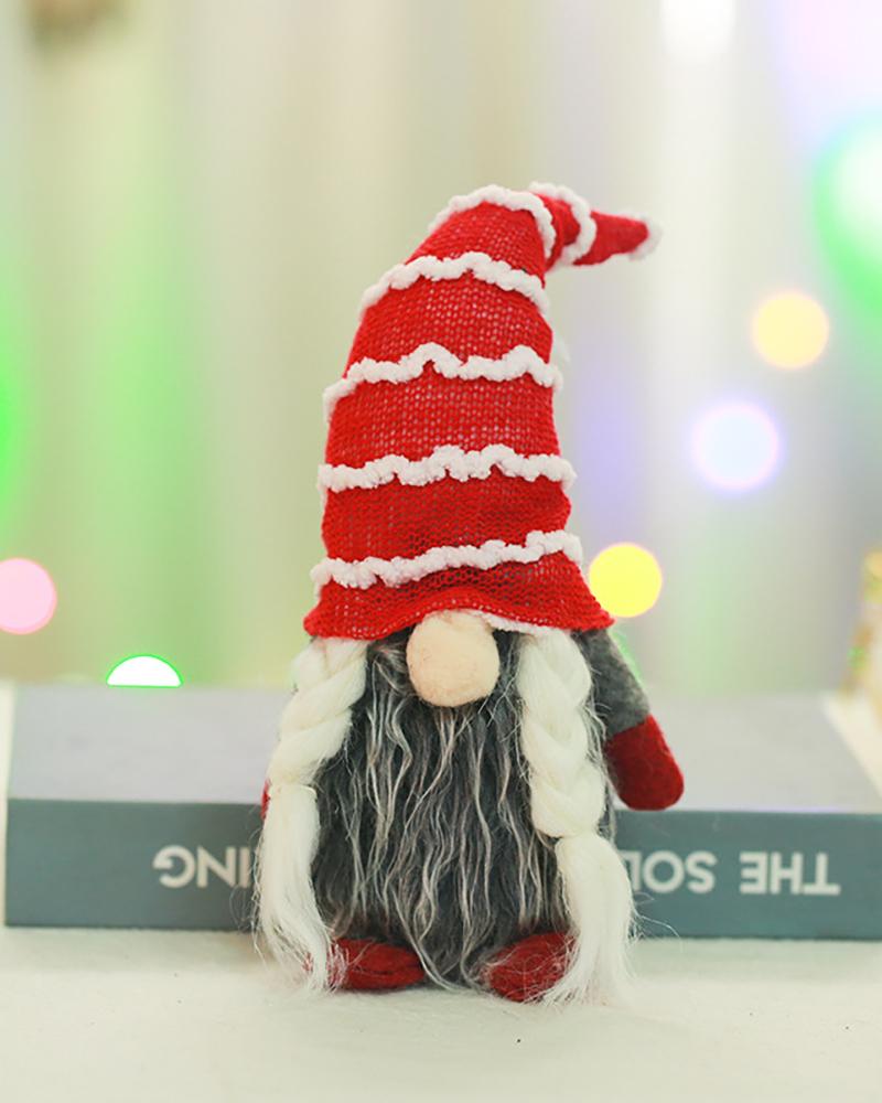 

Christmas Plush Gnomes Ornaments Thanks Giving Day Gifts Elf Decoration, Style6