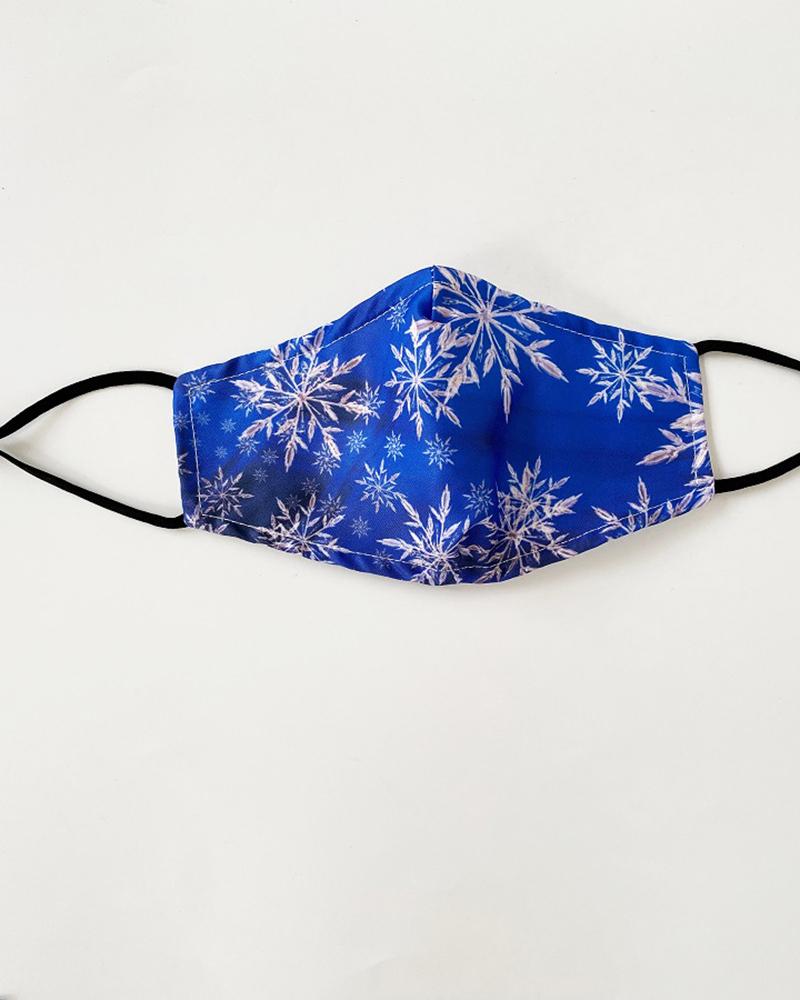 

Christmas Print Valve PM 2.5 Face Mask With Filter For Adult, Style12