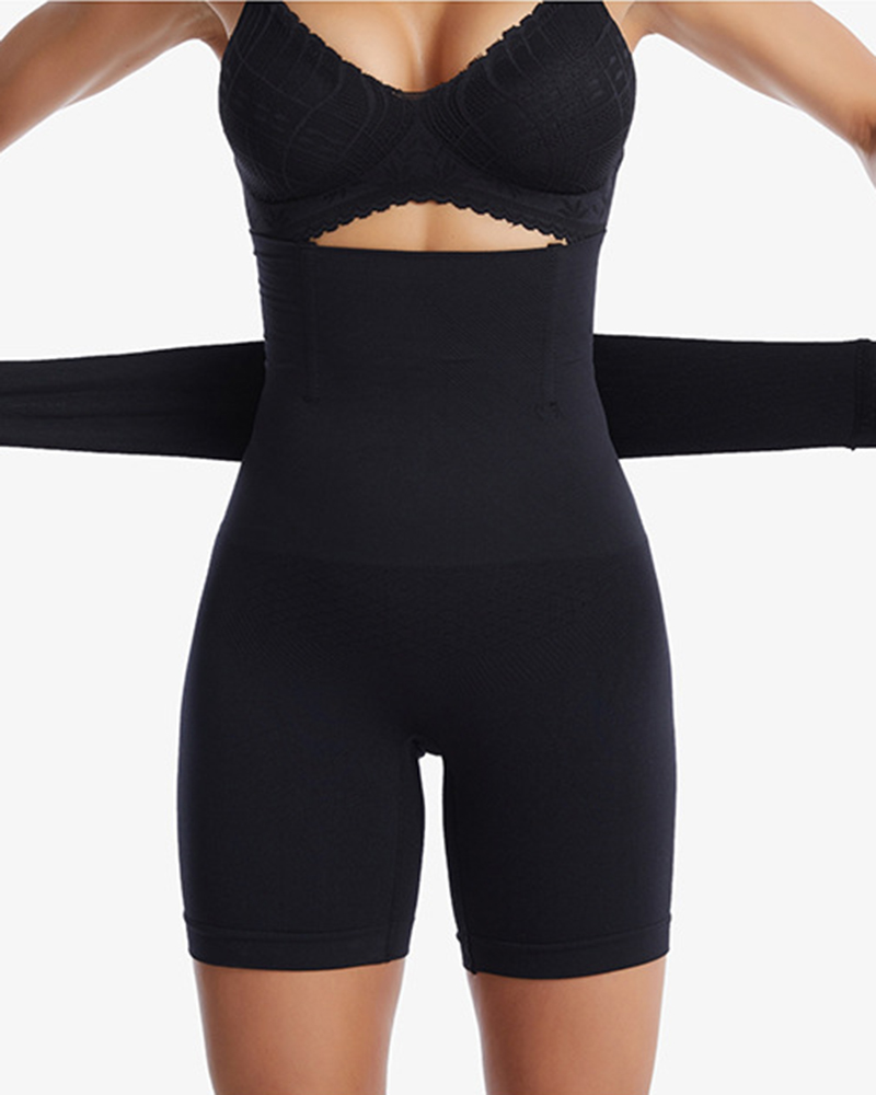 

Butt Lifting Tummy Control Waist Trainer Shapewear, Black