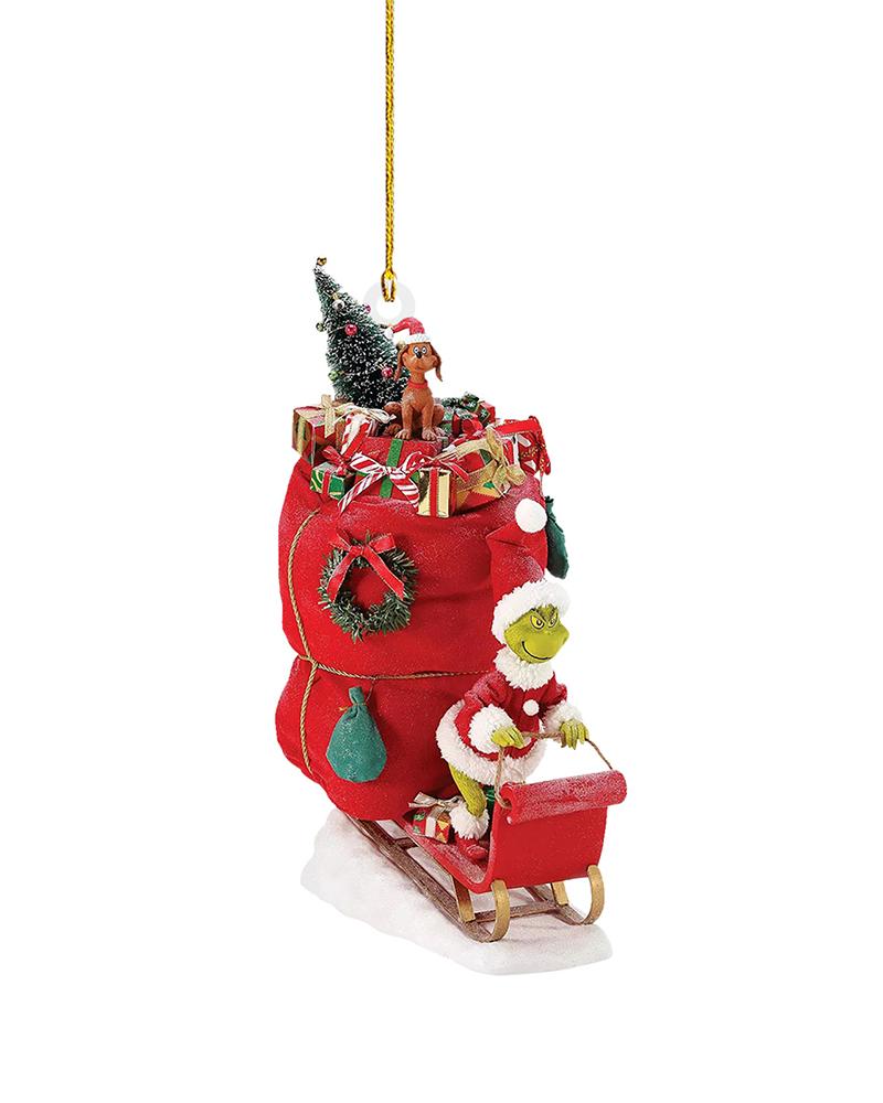 

1pc Christmas Graphic Tree Ornament Hanging Home Decoration, Style8