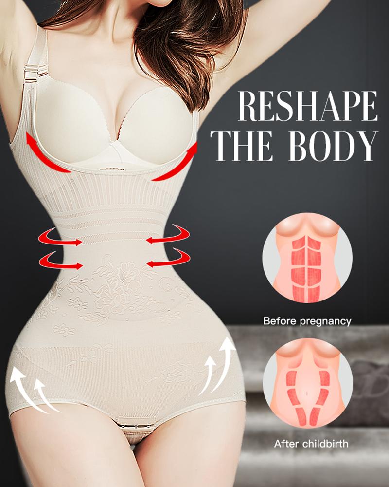 

Waist Trainer Corset Slimming Shapewear Breathable Fitness Shaper, Nude