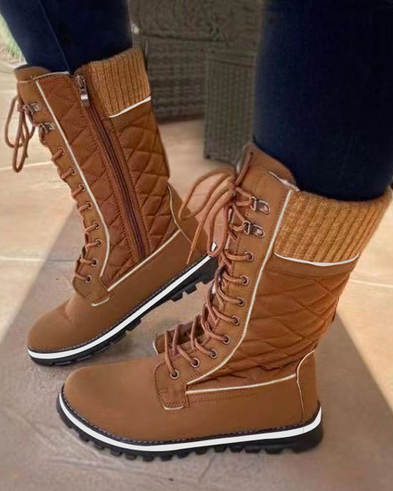 Cross strappy booties with Martin boots