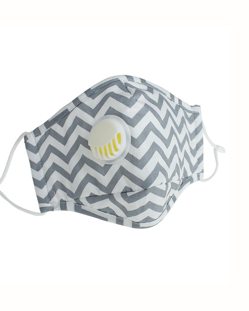 

Paisley Print Valve Breathable Mouth Mask, Style6