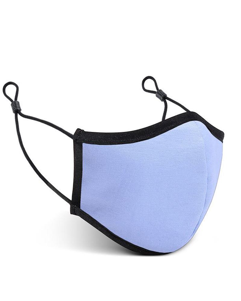 

Antibacterial Breathable Washable Protective Mask, Blue