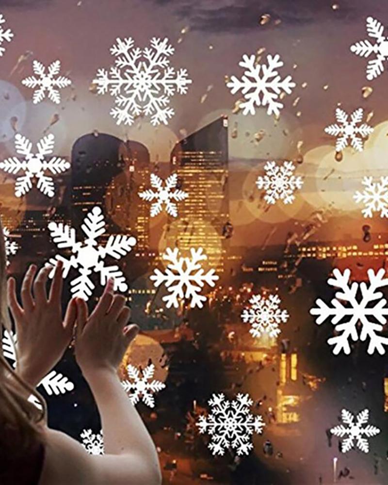 

1Sheet Christmas Snowflake Window Sticker, Style1