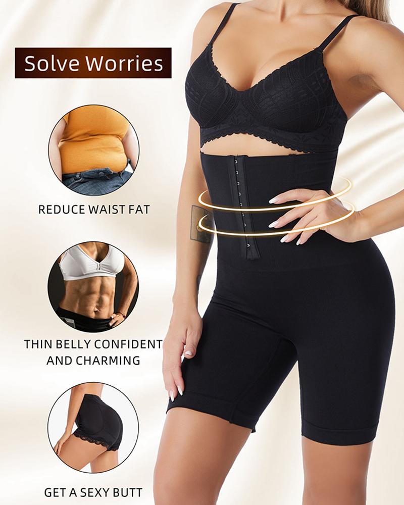 

Tummy Control Butt Lifting Shapewear Underwear, Black