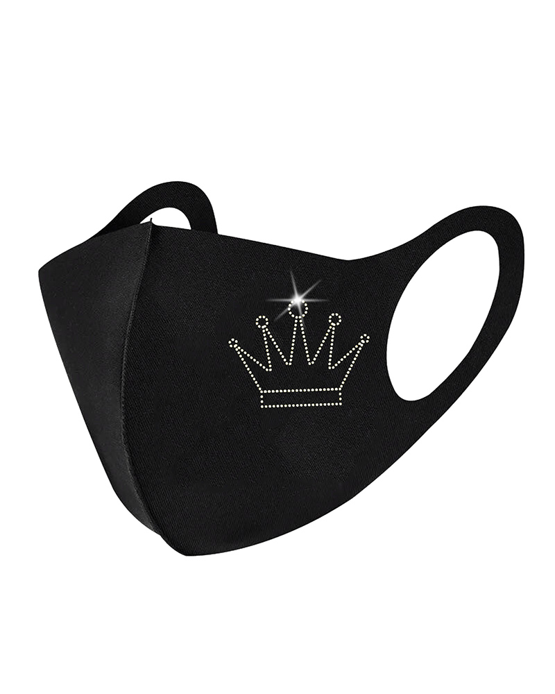 

Mutil Pattern Studded Breathable Face Mask, Style7