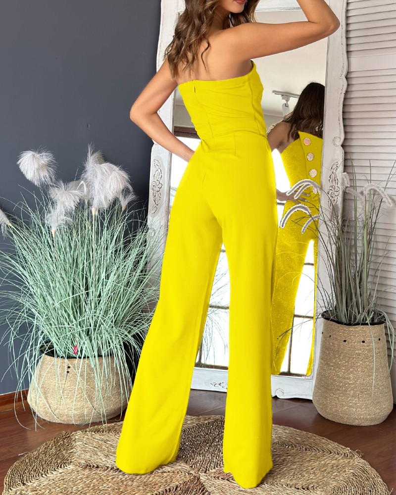 ribbon shoulder combinaison【andequal】 ribbon shoulder combinaison – andequal