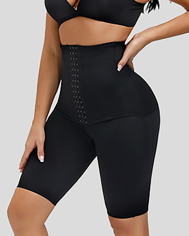 

Postpartum Bandage Waist Trainer Slimming Body Shaper Tummy Control Panties, Black