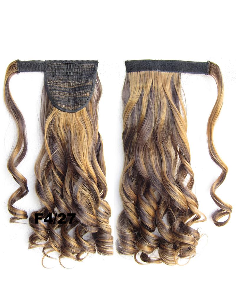 

Curly Long Ponytail Clip Hair Extensions Ponytail Hair Piece, Style16