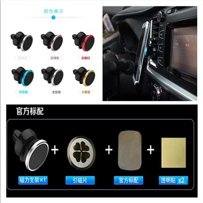 

Magnetic 360 Universal Car Stick Windshield Mount Stand Holder for Cellphone Mobile Phone GPS, Red