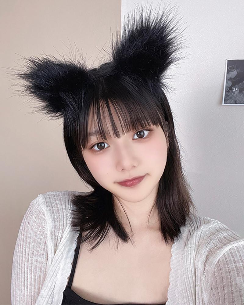 

Fluffy Ear Design Headband, Style3