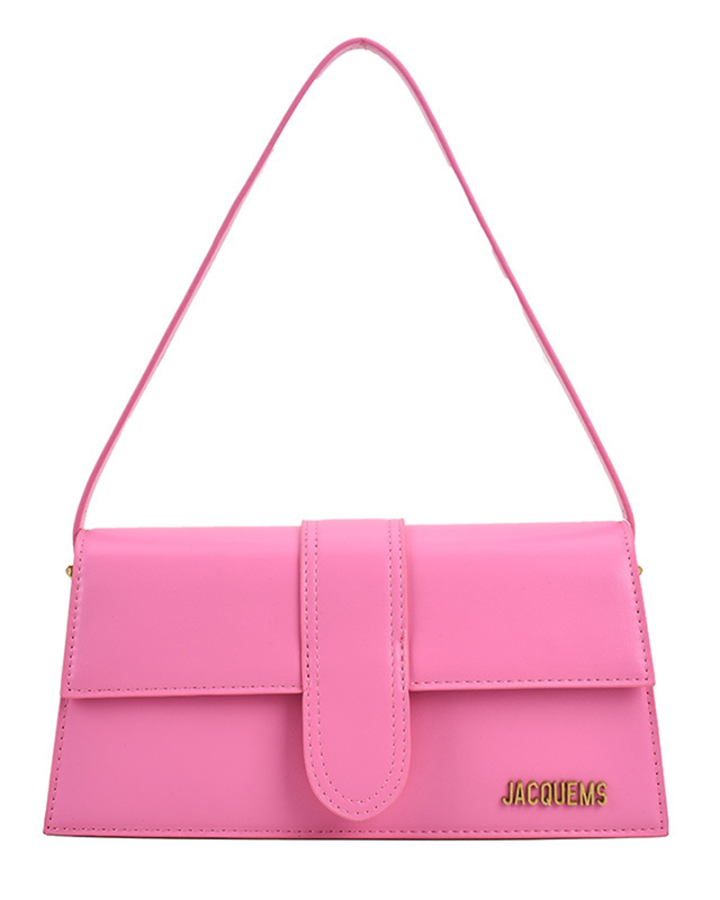 

Square Casual Crossbody Bag, Pink