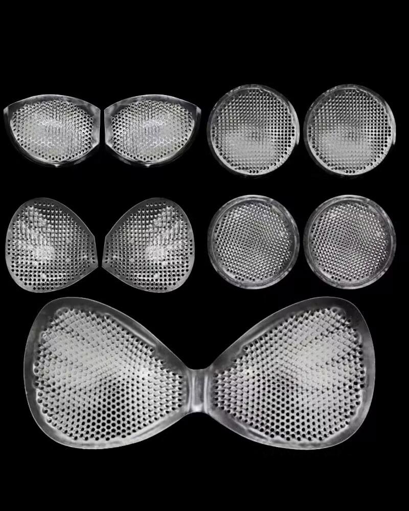 

Silicone Breathable Push Up Strapless Invisible Waterproof Swimsuit Bra Pads, Style5