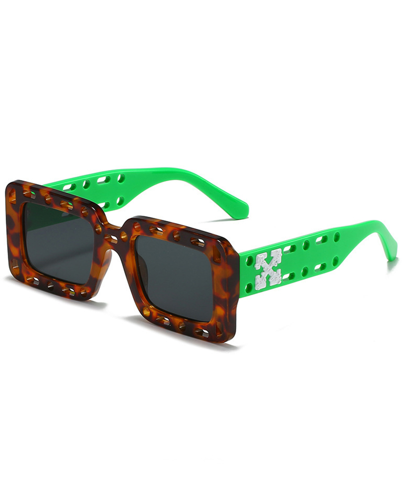 

1Pair Hollow Out Gradient Fashion Sunglasses, Style3