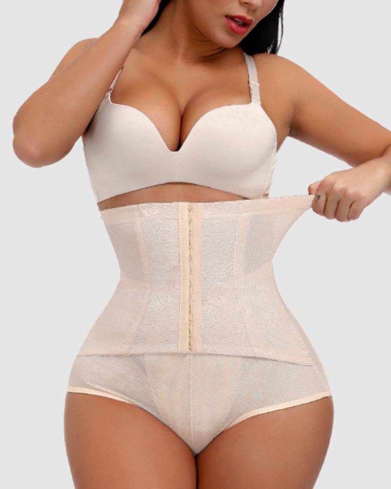 

Butt Lifting Tummy Control Seamless Shapewear Underwear, Nude