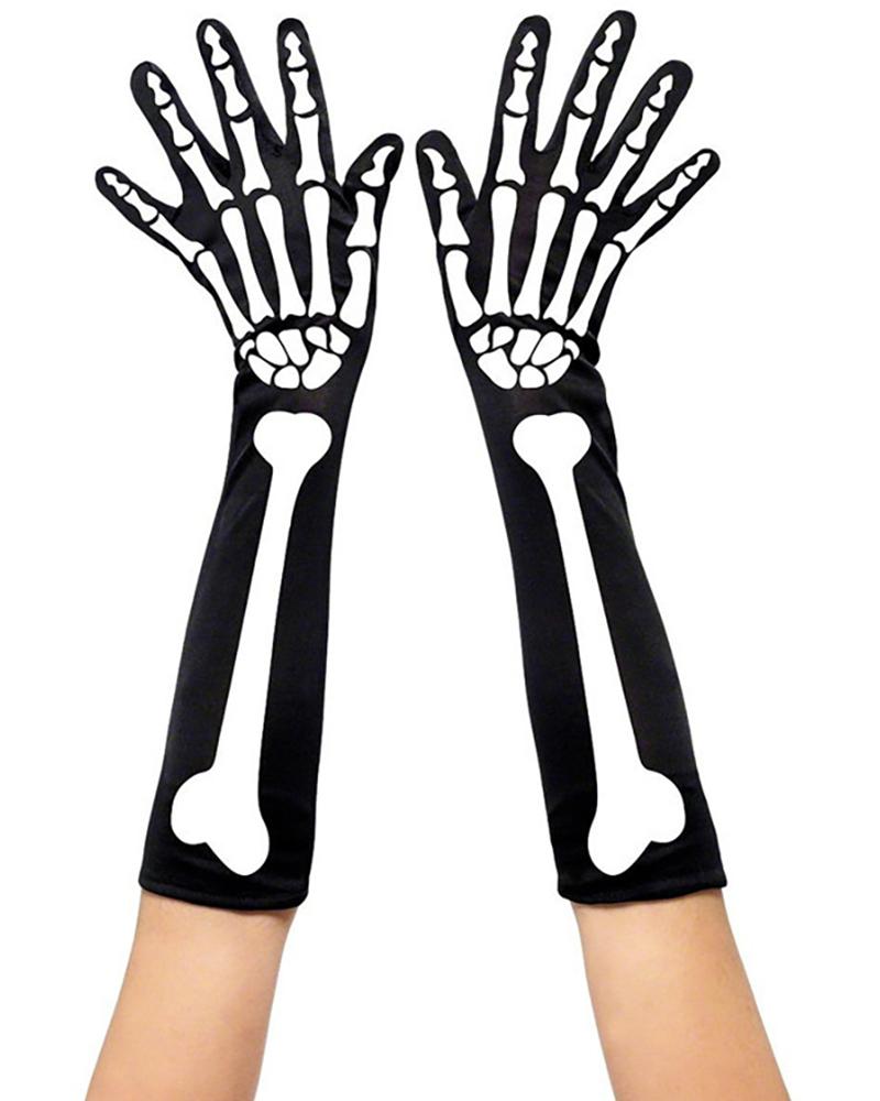 

1pcs Halloween Kids' Costume Accessories Skeleton Stockings Or Gloves, Style4