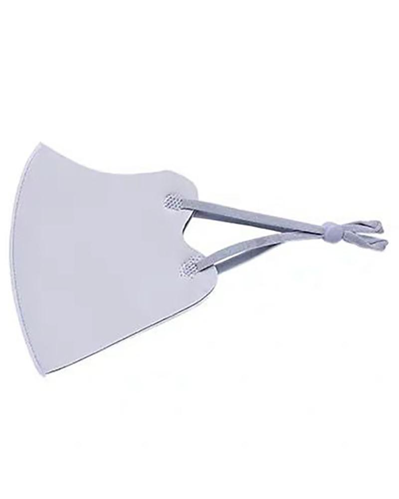 

Ice Silk Breathable Mouth Mask Washable And Reusable, Gray