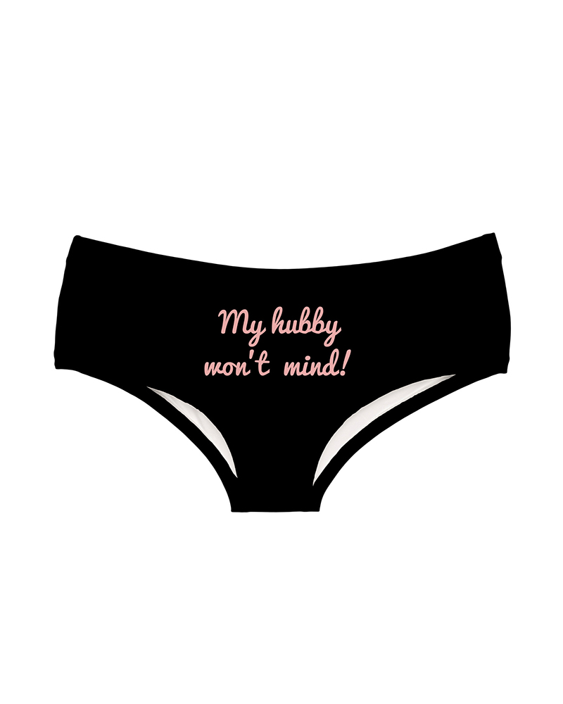

Letter / Heart / Graphic Print Panty, Style2