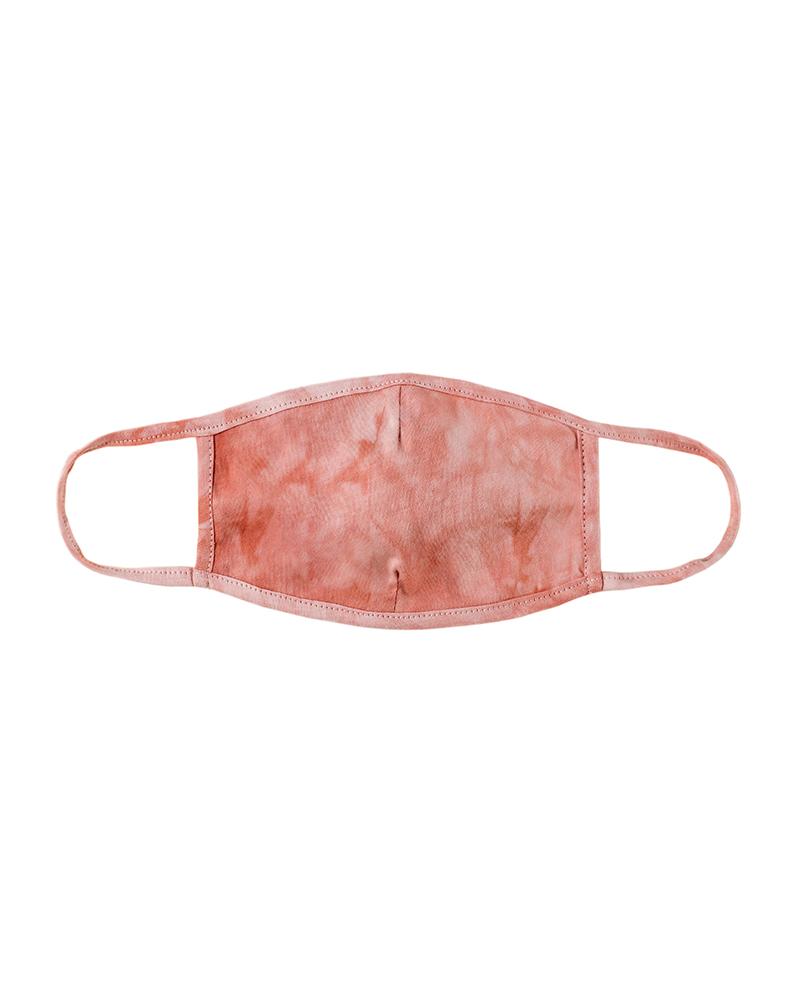 

Tie Dye Print Breathable Mouth Mask, Pink