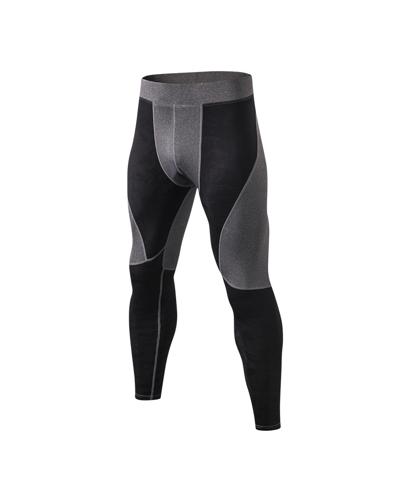 

Colorblock Skinny Speed Dry Sporty Pants, Black