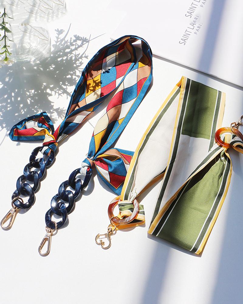 

Retro Glasses Chain Eyeglass String Strap Silk Glasses Chain Mask Lanyard, Multicolor