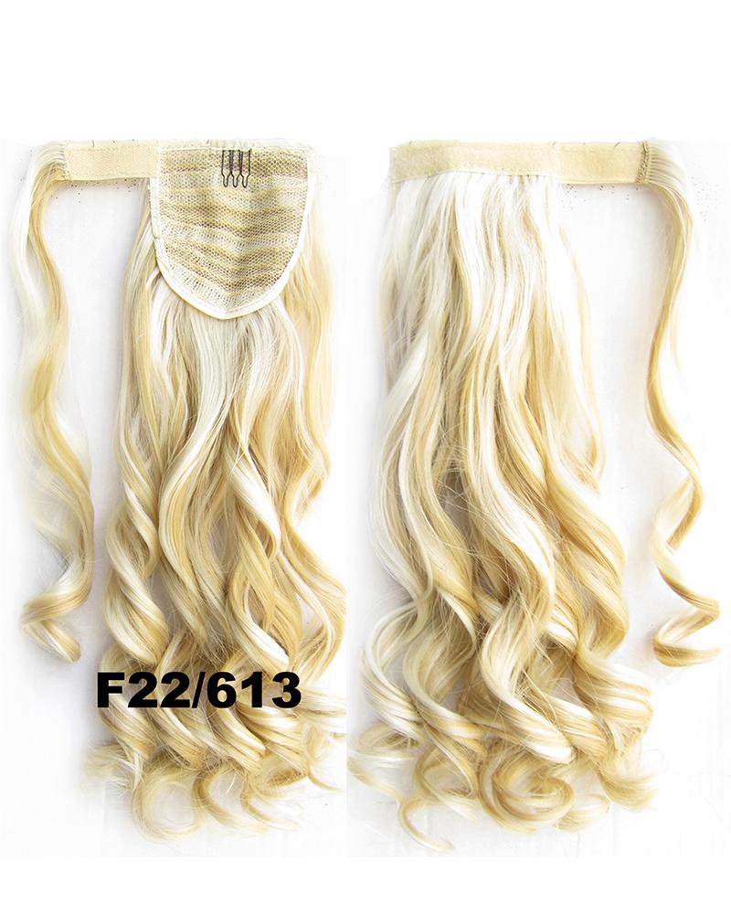 

Curly Long Ponytail Clip Hair Extensions Ponytail Hair Piece, Style12