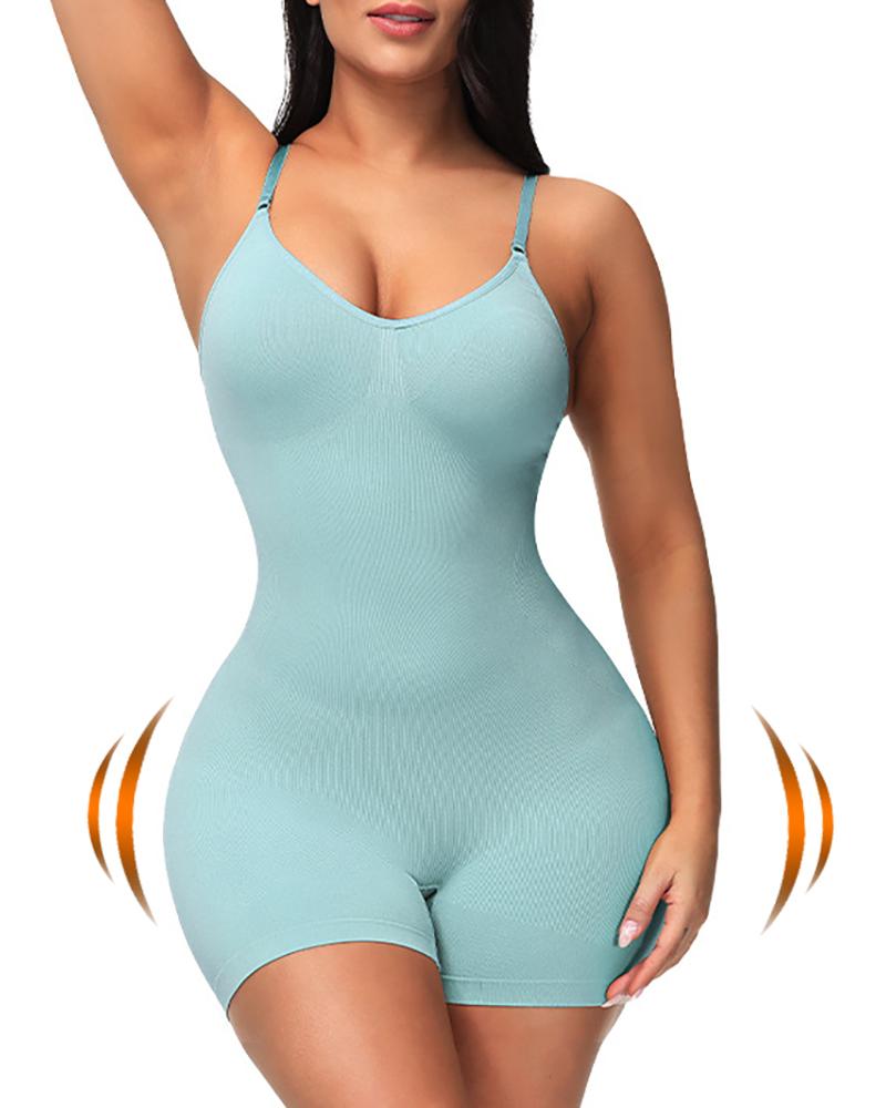 

Tummy Control Shapewear Booty Sculptors Waist Trainer Butt Lifter Shaper, Blue