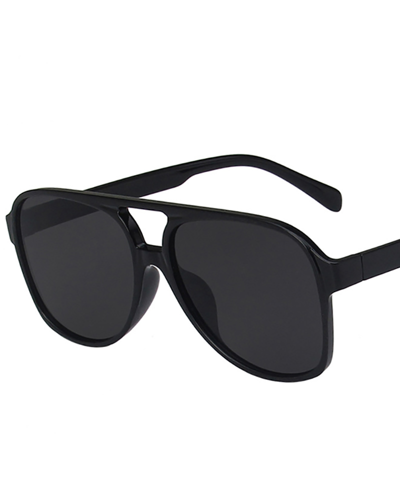 

1Pair Flat Top Tinted Sunglasses, Style2