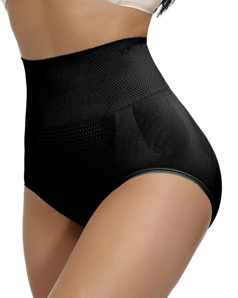 

High Waist Tummy Control Panty, Black