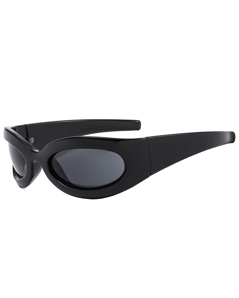 

1Pair Cat Eye Polarized Sports UV Protection Fashion Sunglasses, Black