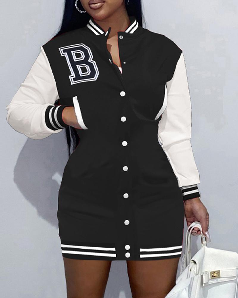 

Long Sleeve Dress, Black