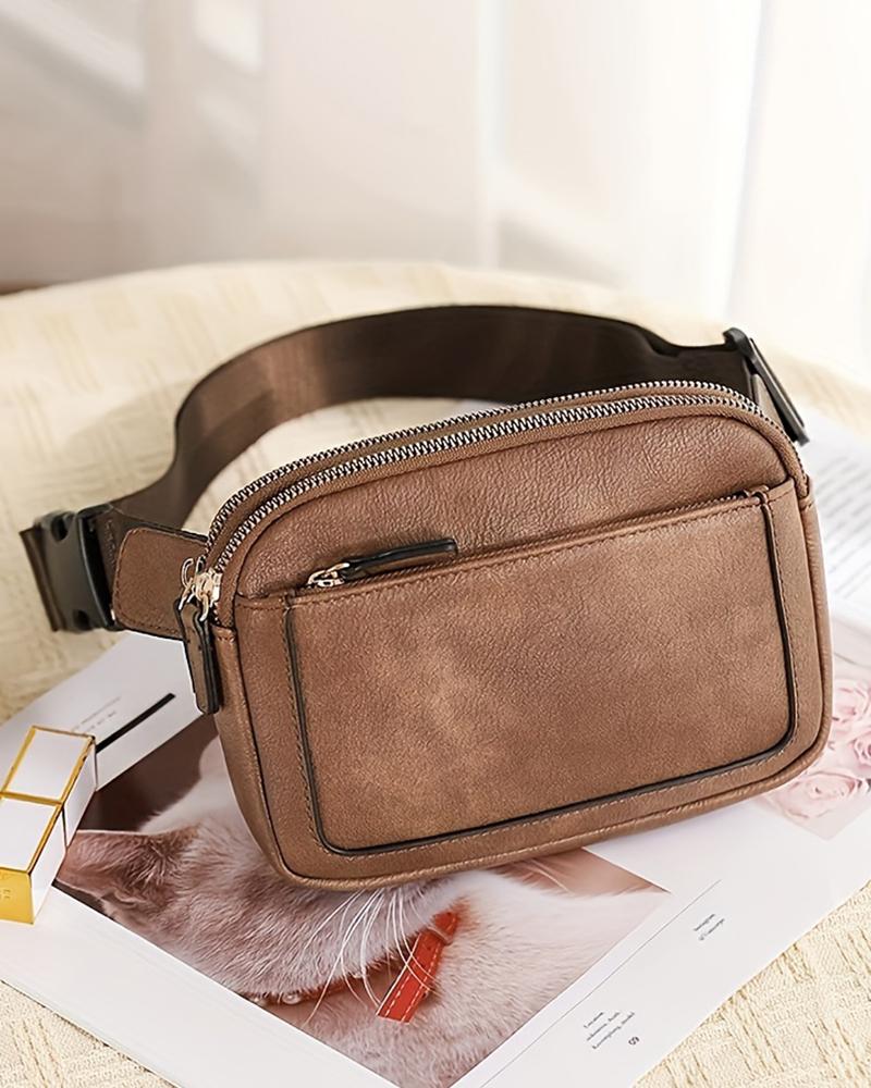 

Mini Crossbody Bag Adjustable Strap Fanny Pack, Style5