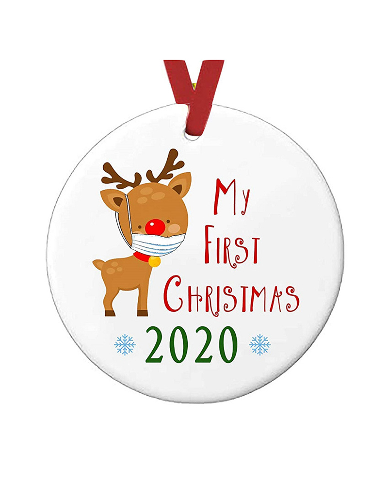 

Christmas Diy Toilet Paper Pendant Xmas Tree Santa Claus Family Gift Elk Ornaments, Style3