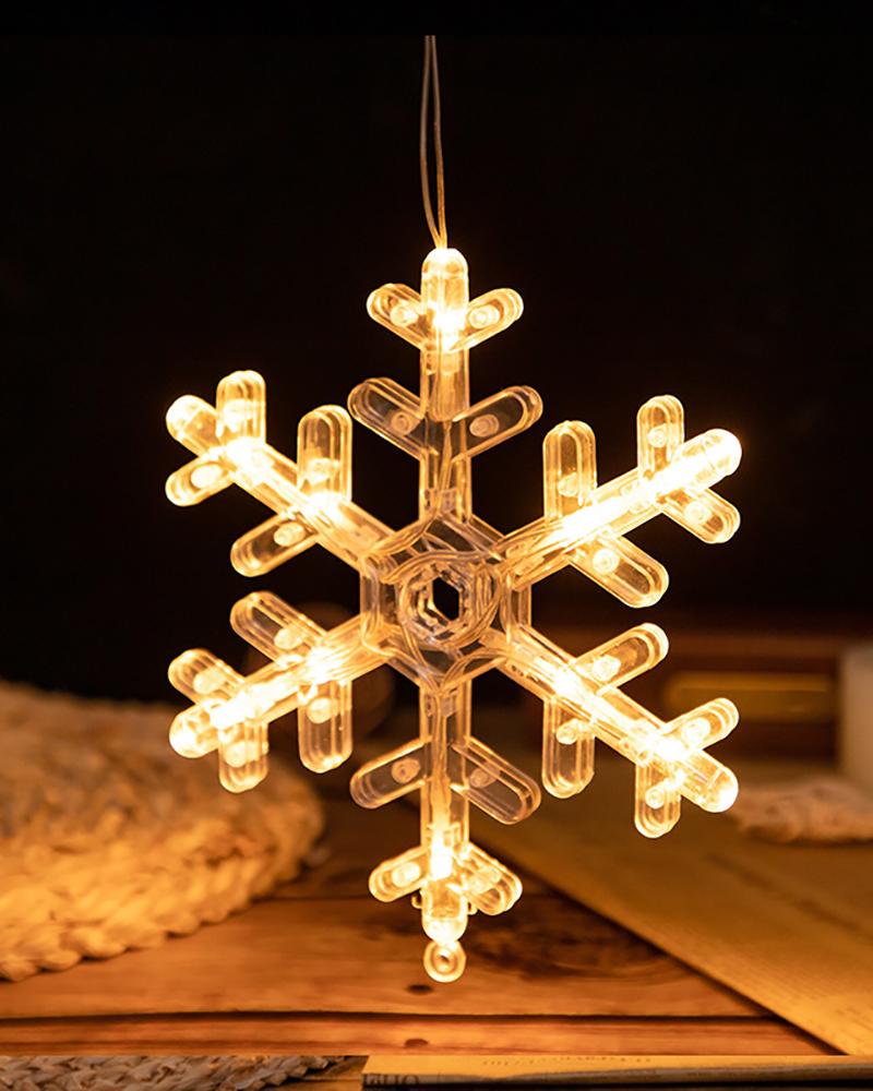

LED Christmas Lights Indoor Window Decorations With Suction Cup, Style5