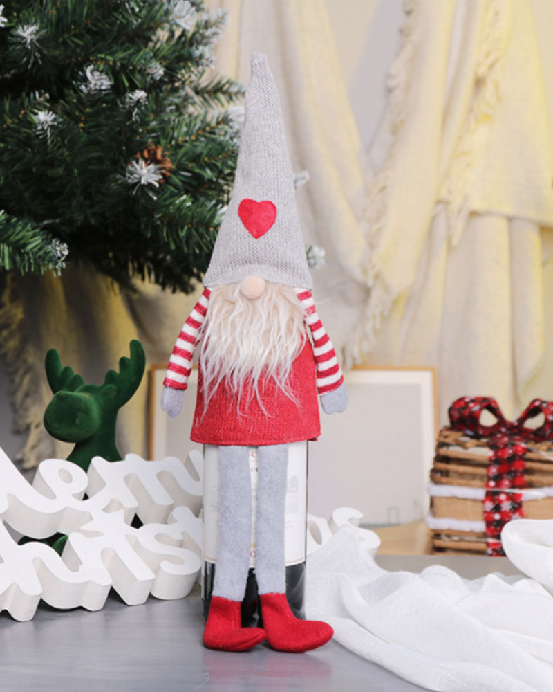 

Christmas Decoration Rudolph Faceless Gnomes Doll Ornaments Kids Toy Gift Party Props Event Halloween Window Table Decoration, Style2