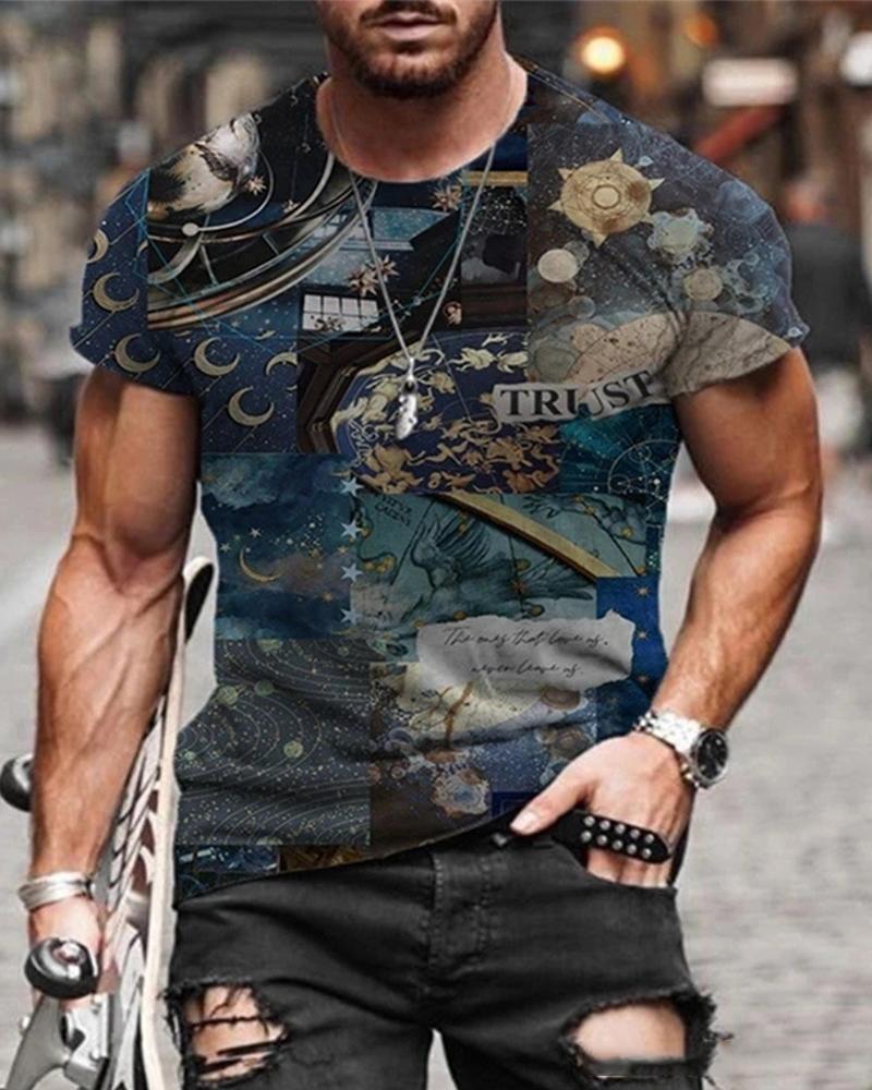 

All Over Print Short Sleeve T-shirt, Style2
