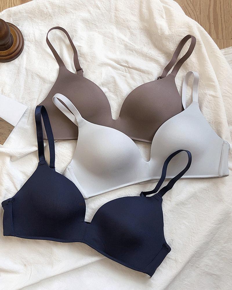 

Seamless Comfort Wireless Lifting Bra, Black