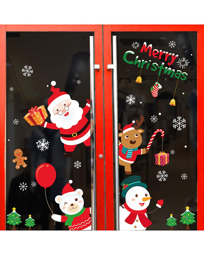 

1Sheet Christmas Window Sticker, Style8