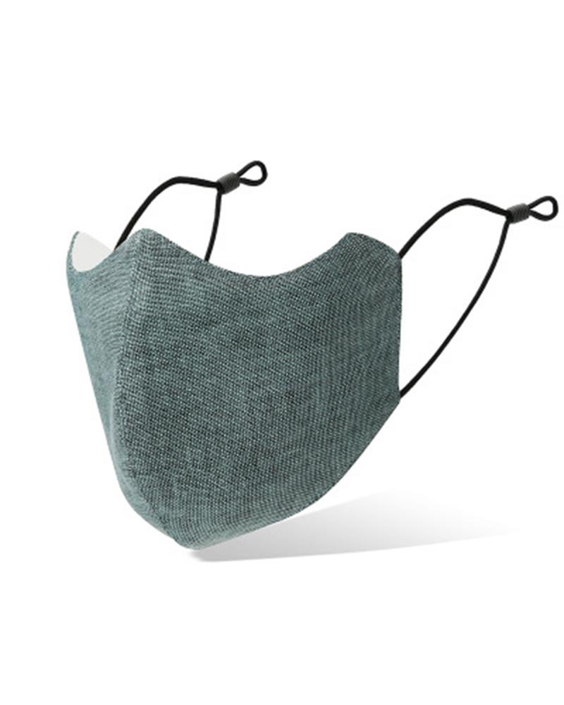 

Solid Earloop Breathable Bandanas, Green