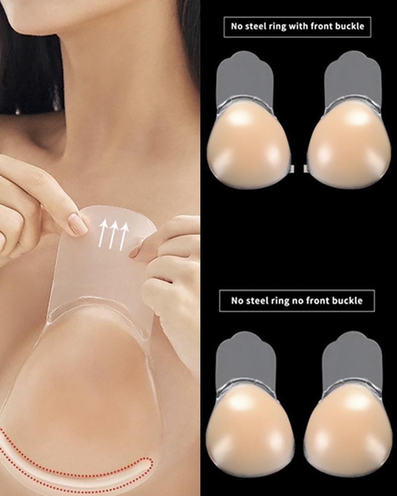 

Push Up Strapless Breast Petals Invisible Cover Bra Pads, Style1