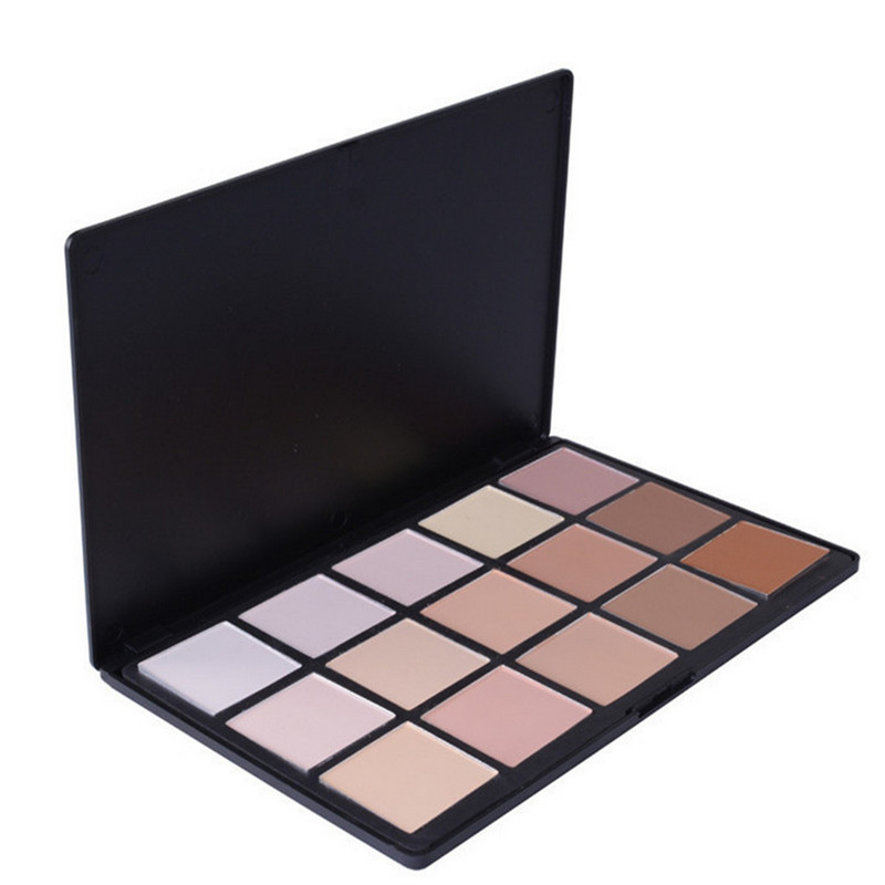 Technic Concealer powder Colour Fix Pressed Powder 15 Colour Contour Palette repair capacity