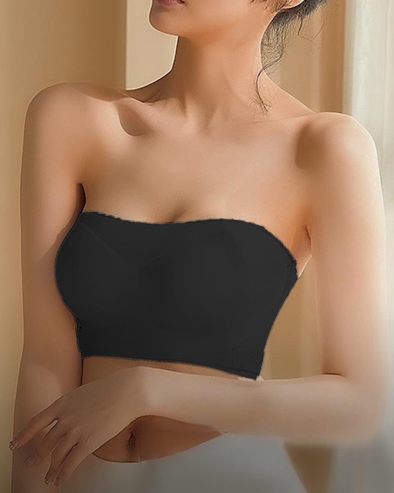 

Multi-way Wear Crisscross Push Up Bralette, Black